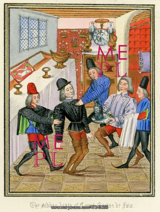 : GASTON DE FOIX COLLAPSES : GASTON DE FOIX COLLAPSES