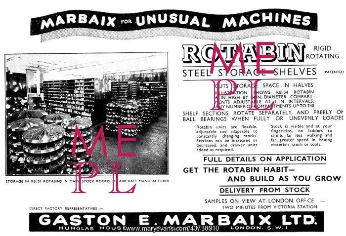: Gaston Marbaix Engineering Equipment - Rotabin Storage Bins : Gaston Marbaix Engineering Equipment - Rotabin Storage Bins