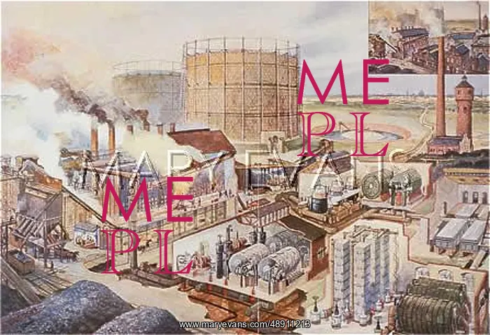  : GASWORKS, GERMANY, C1900