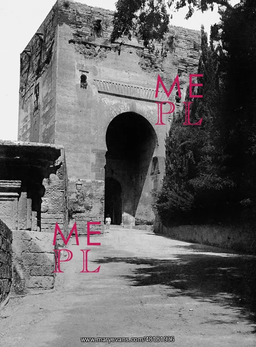 : Gate in the Alhambra, 1899 : Gate in the Alhambra, 1899