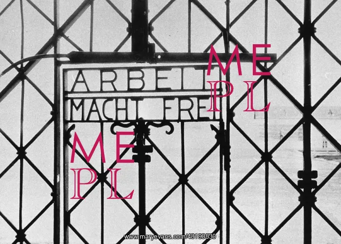 : Gate of the concentration camp Dachau, 1933-1945 : Gate of the concentration camp Dachau, 1933-1945