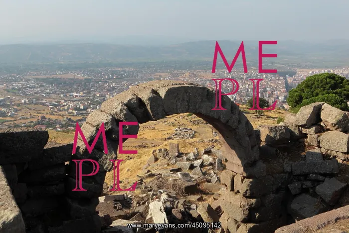 : Gate, Pergamon, Bergama, Izmir, Turkey : Gate, Pergamon, Bergama, Izmir, Turkey