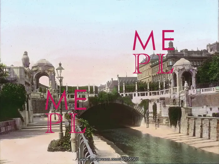 : Gate of the Vienna river : Gate of the Vienna river