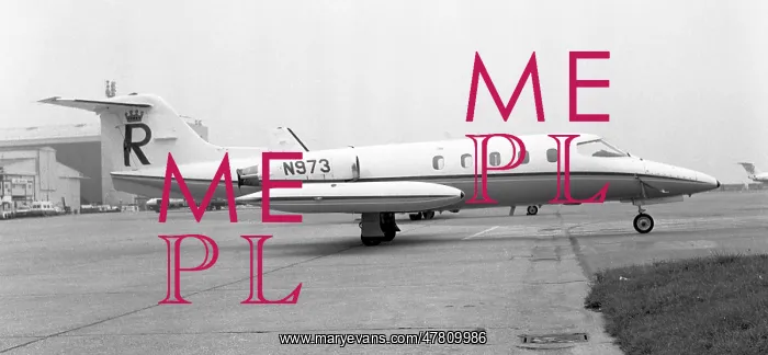 : Gates Learjet 25D N973 : Gates Learjet 25D N973
