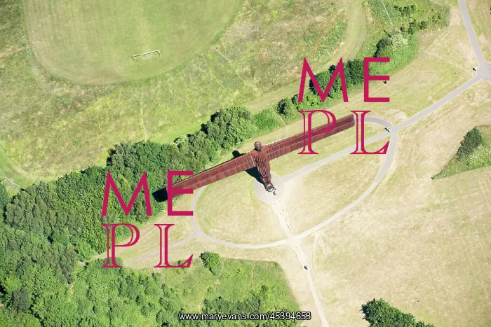  : Gateshead. The Angel of the North, the largest sculpture in Britain, Gateshead, 2018