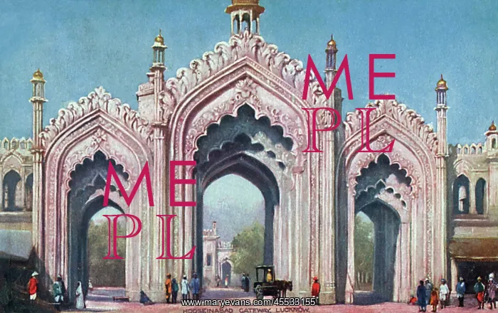: The Gateway to the Chota Imambara, Lucknow, India : The Gateway to the Chota Imambara, Lucknow, India