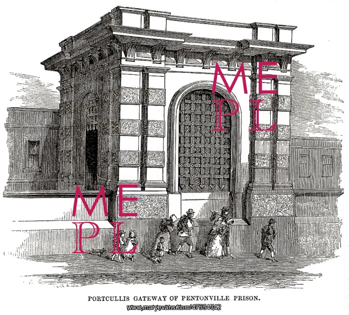 : Gateway at Pentonville Prison : Gateway at Pentonville Prison