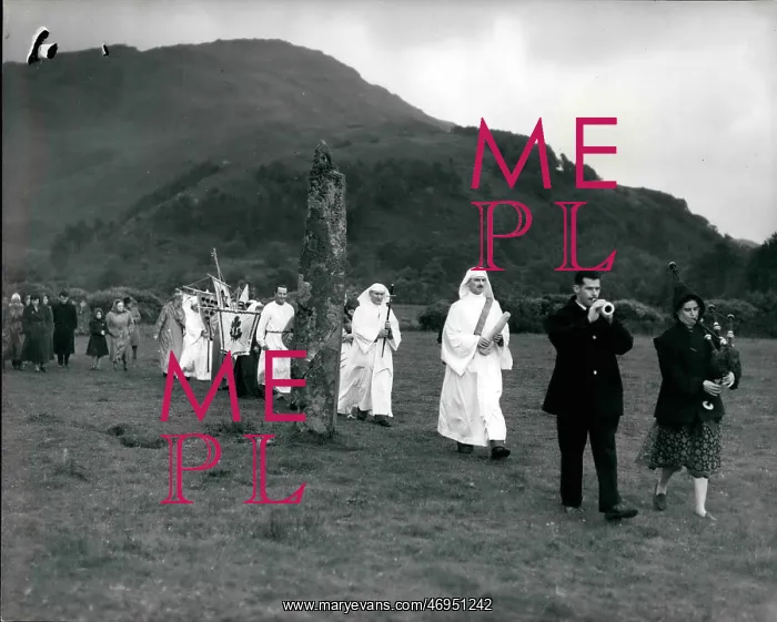 : Gathering of Druids on Isle of Mull, Scotland : Gathering of Druids on Isle of Mull, Scotland