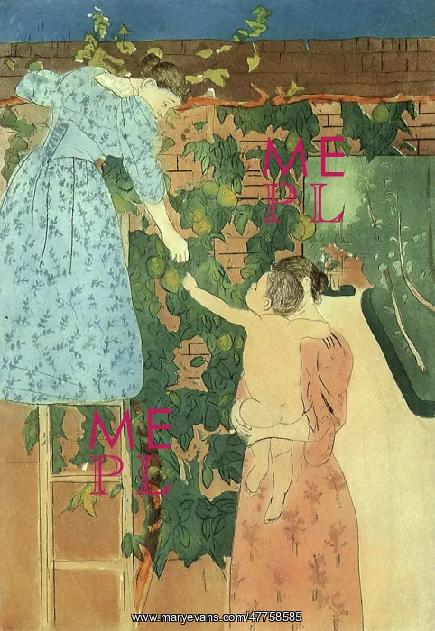  : Gathering Fruit, by Cassatt