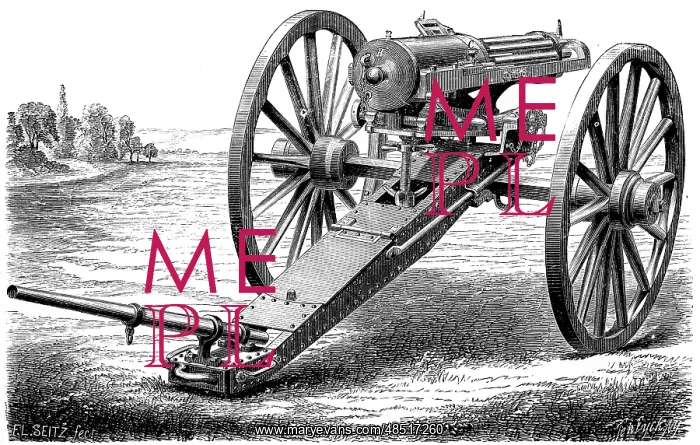 : Gatling rapid fire gun (1861-62): Various models : Gatling rapid fire gun (1861-62): Various models