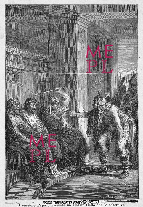: GAUL TAUNTS SENATOR : GAUL TAUNTS SENATOR