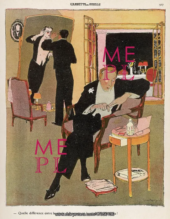  : GAY MEN / ELEGANT 1909
