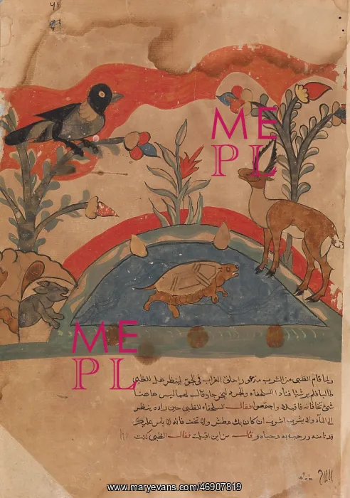 : The Gazelle Becomes Friends with the Crow, the : The Gazelle Becomes Friends with the Crow, the