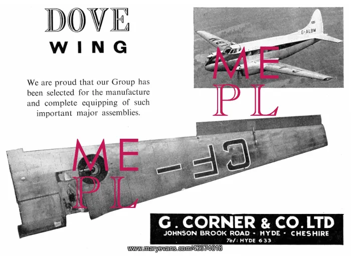 : G.Corner Aircraft Engineers, Component : G.Corner Aircraft Engineers, Component