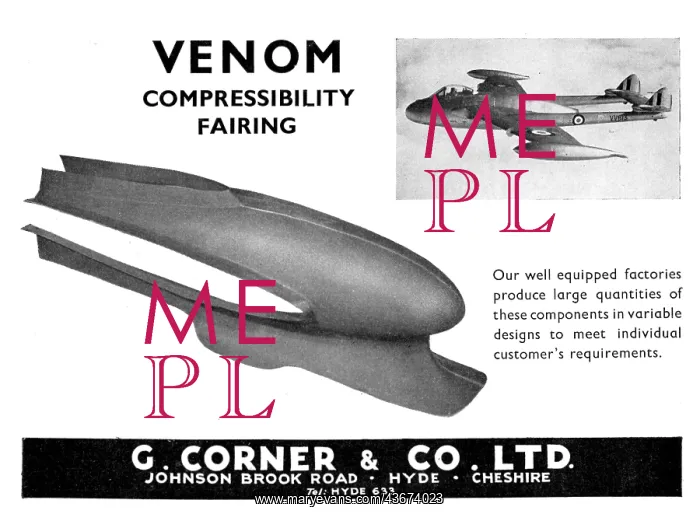 : G.Corner Aircraft Engineers, Component : G.Corner Aircraft Engineers, Component