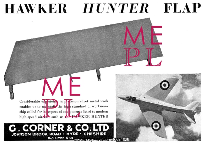 : G.Corner Aircraft Engineers, Component : G.Corner Aircraft Engineers, Component