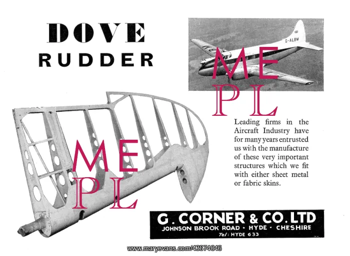 : G.Corner Aircraft Engineers, Component : G.Corner Aircraft Engineers, Component