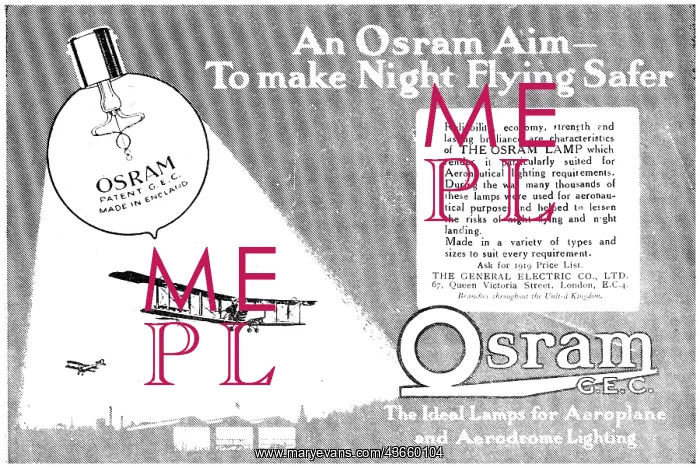 : G.E.C Osram Airfield & Aircraft Lighting : G.E.C Osram Airfield & Aircraft Lighting