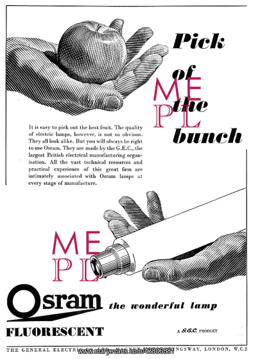 : GEC Osram Lamps : GEC Osram Lamps