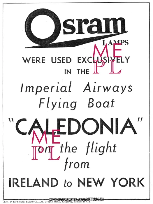 : GEC Osram Lamps For Aircraft : GEC Osram Lamps For Aircraft