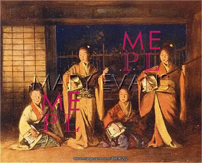 : GEISHA MUSICIANS : GEISHA MUSICIANS