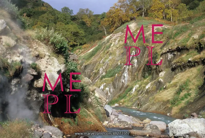 : Geizernaya River, Kamchatka, 1983 : Geizernaya River, Kamchatka, 1983