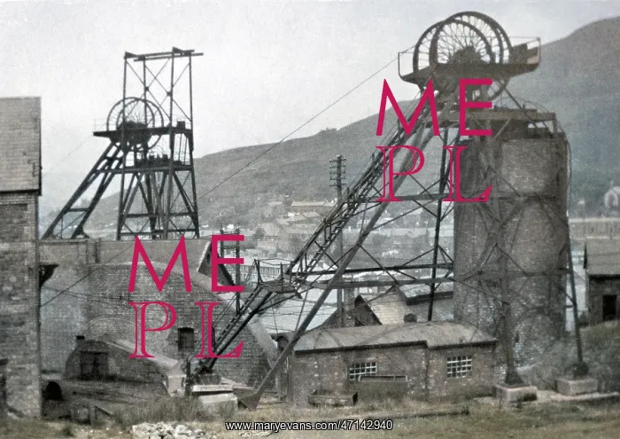 : Gelli coalmine, Rhondda, South Wales : Gelli coalmine, Rhondda, South Wales