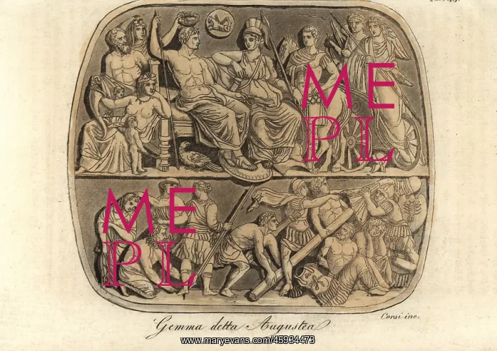: The Gem of Augustus, or Gemma Augustea : The Gem of Augustus, or Gemma Augustea