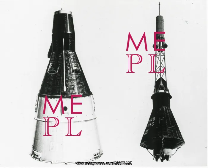 : The Gemini, left, and Mercury spacecraft compared : The Gemini, left, and Mercury spacecraft compared