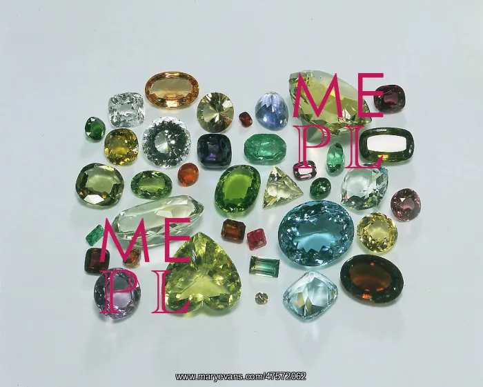 : Gemstones. A collection of gem quality crystals faceted to reveal their beauty : Gemstones. A collection of gem quality crystals faceted to reveal their beauty