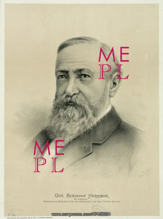 : Gen. Benjamin Harrison, of Indiana : Gen. Benjamin Harrison, of Indiana