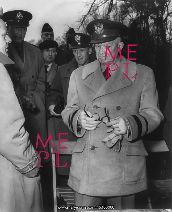 : Gen. Dwight Eisenhower reacts to MacArthur's dismissal : Gen. Dwight Eisenhower reacts to MacArthur's dismissal