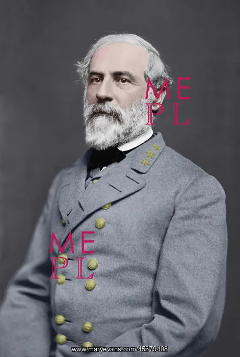 : Gen. Robert E. Lee, in his Confederate uniform : Gen. Robert E. Lee, in his Confederate uniform