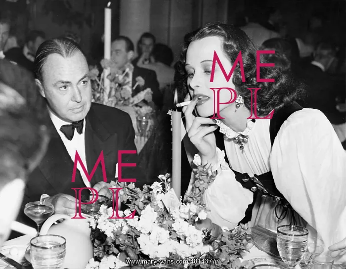 : Gene Markey and Hedy Lamarr, 1939 : Gene Markey and Hedy Lamarr, 1939