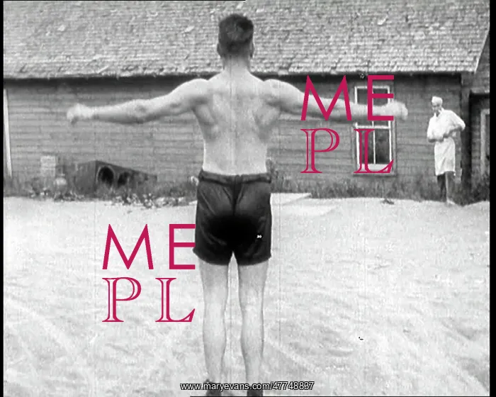 : Gene Tunney, the Boxer, Flexing His Muscles : Gene Tunney, the Boxer, Flexing His Muscles