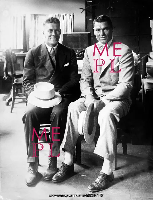 : Gene Tunney and Jack Dempsey : Gene Tunney and Jack Dempsey