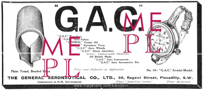 : The General Aeronautical Comapny : The General Aeronautical Comapny