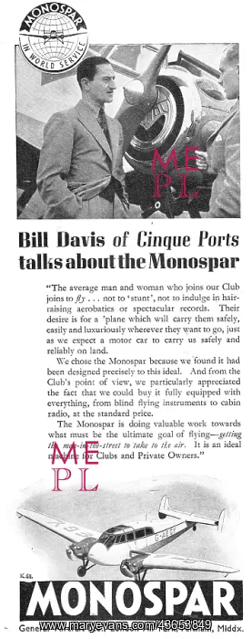 : General Aircraft Monospar : General Aircraft Monospar