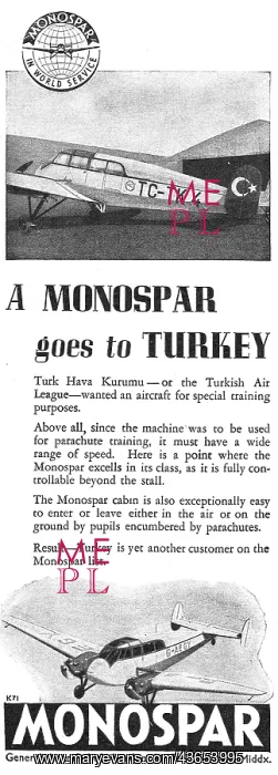 : General Aircraft Monospar : General Aircraft Monospar