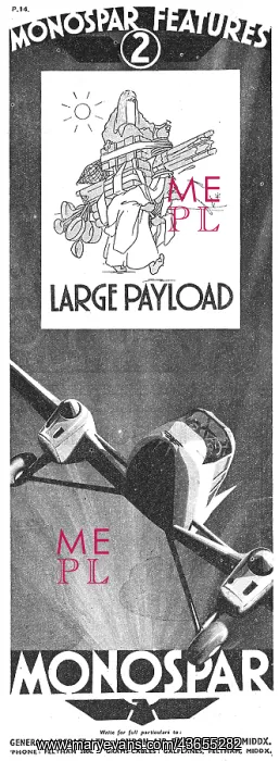 : General Aircraft Monospar Features No 2 : Large Payload : General Aircraft Monospar Features No 2 : Large Payload