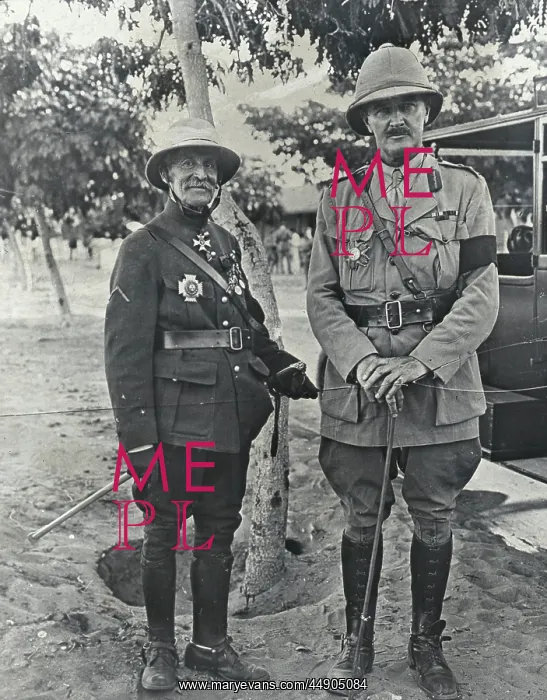 : General Allenby and General Bailloud : General Allenby and General Bailloud