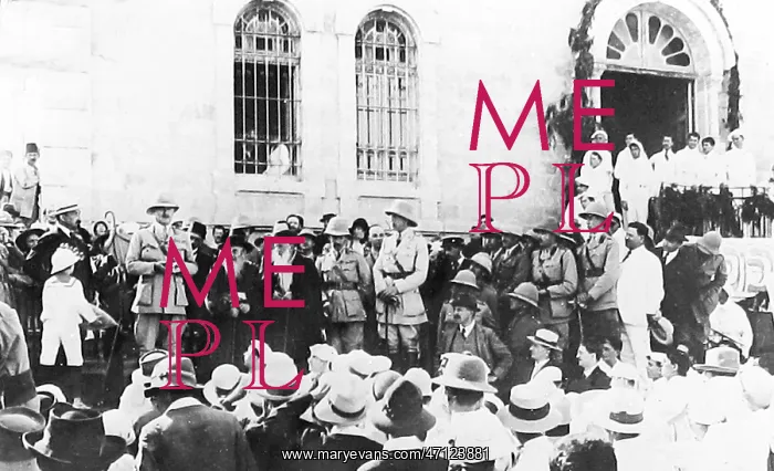 : General Allenby in Jerusalem during WW1