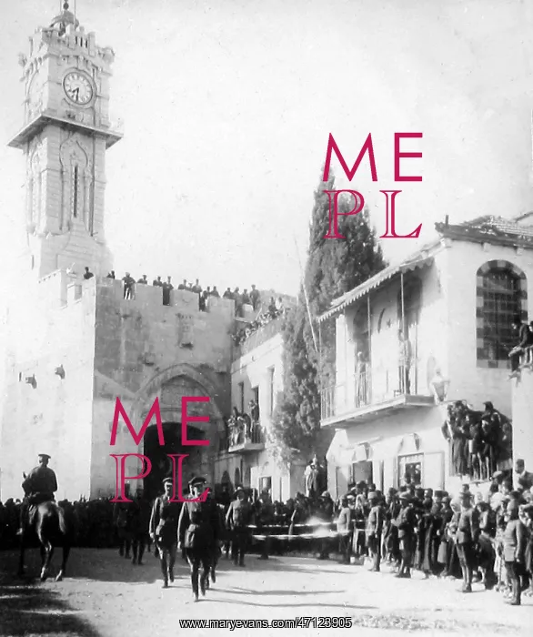  : General Allenby in Jerusalem during WW1