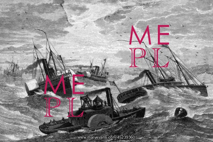 : General Ambrose Burnside's expedition crossing ? : General Ambrose Burnside's expedition crossing ?