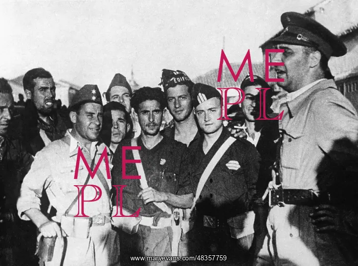: General Asencio on visit to the troops in Toledo, 1936 : General Asencio on visit to the troops in Toledo, 1936