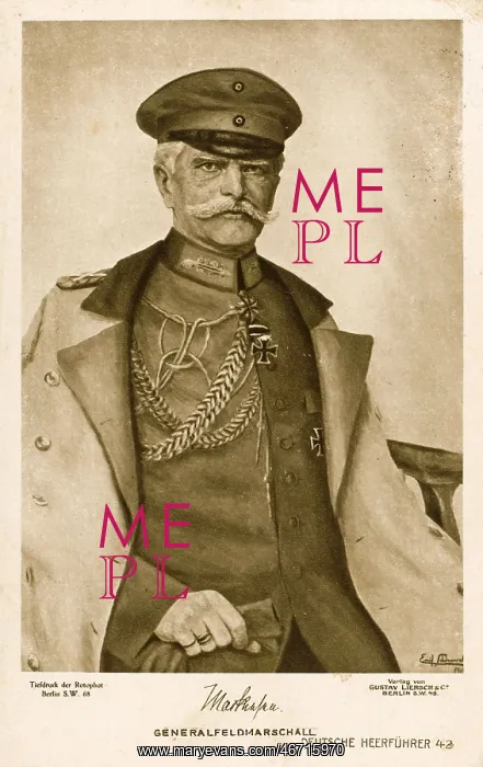 : General August von Mackensen - German military commander : General August von Mackensen - German military commander