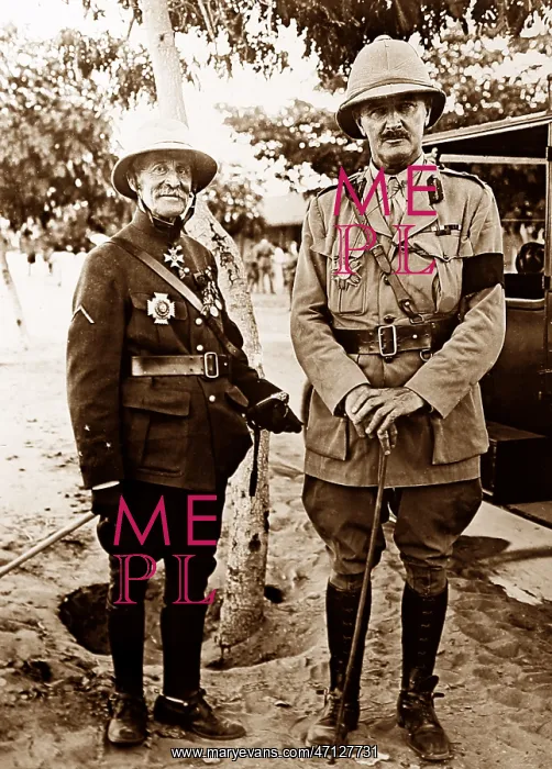  : General Bailloud and General Allenby during WW1