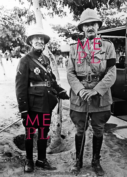  : General Bailloud and General Allenby during WW1