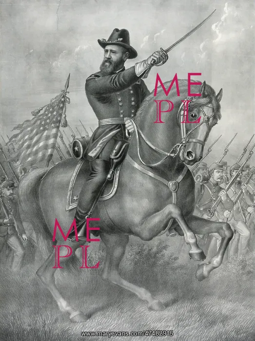 : General Benjamin Harrison at the Battle of Resaca : General Benjamin Harrison at the Battle of Resaca