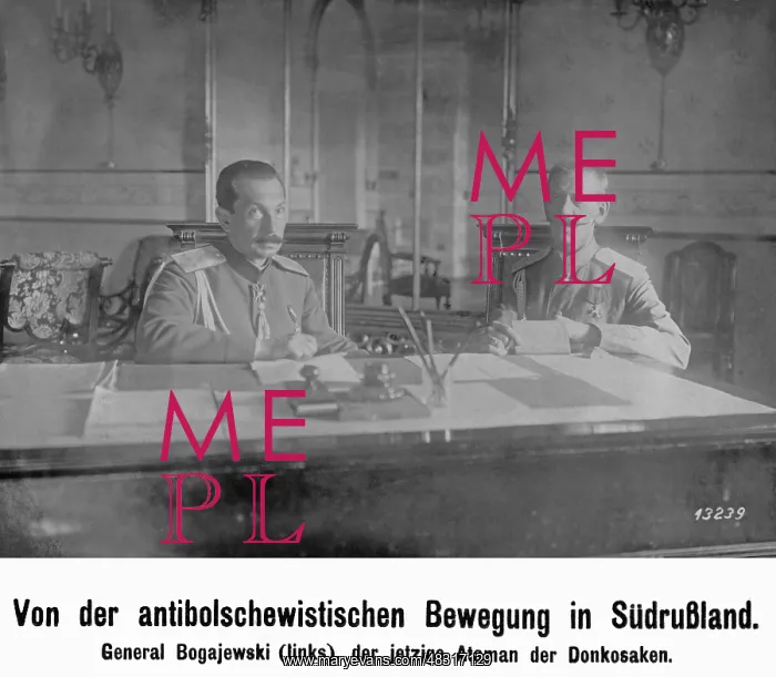 : General Bogajewski, 1919 : General Bogajewski, 1919